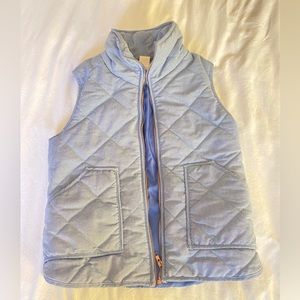 Blue Quilted Vest